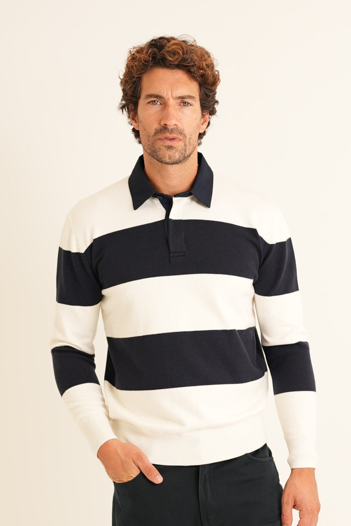 OFFWHİTE/NAVY