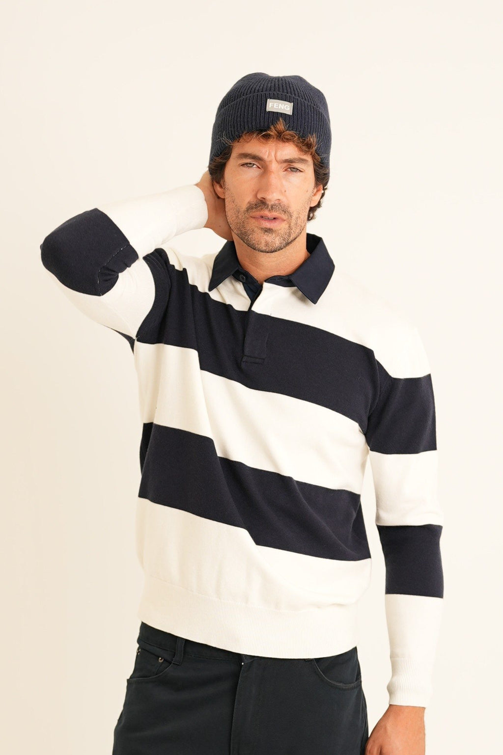 OFFWHİTE/NAVY